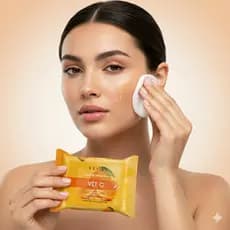 Lenço/removedor de maquiagem umedecido vitamina C Vivai lenço umedecido Demaquilante