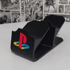 Suporte De Mesa Duplo Para Controle PlayStation 4 e 5 PS4 PS5.