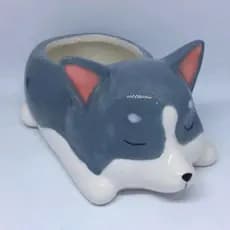 Vaso em forma de Animais Decorativo - Vaso Decorativo de Cerâmica - Porta Plantinhas e Biju ou Decorativo