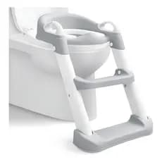 Assento Redutor Infantil Com Escada Para Vaso Sanitário Desfralde Correto e Seguro Para Crianças