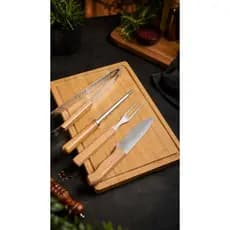 Kit para Churrasco com 5 Peças  BBQ Expert