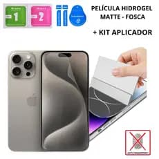 Película Hidrogel Tpu Matte Fosca Para iPhone Todos Modelos