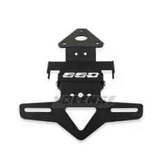 Motocicleta Cauda Arrumado Fender Eliminador Registro Suporte Da Placa De Licença Apto Para Daytona 660 Daytona660 2024