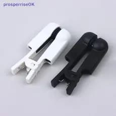 [newpros] 2 Peças Novo Adaptador De Clipes De Eletrodo De Silicone Dupla Face Para Uso Com Dezenas De Máquinas EMS Vns W