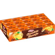 Bala de Chocolate com Recheio de Laranja Embaré 1kg - 125 unidades  – Doce Delicioso