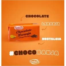 Caramelo Chocolate Laranja 60 Unidades - Embaré