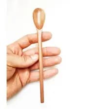 Mini Colher De Madeira Artesanal