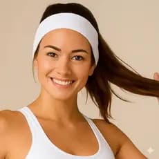 kit 5 faixas Faixa de cabelo,faixa de malha,faixa treino,faixa fitness,faixa de testa, tiara de treino,faixa de cabeça