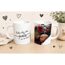 Caneca Personalizada com Foto Dia dos Pais | Presente para Pai | Eu Te Amo Pai | Caneca 325ml