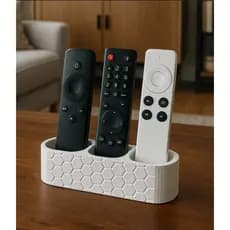 Suporte/Base para controle remoto de televisão / TV Box / Para 3 Controles