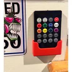 Suporte/Base para Controle de Fita de LED / Com fita para fixação