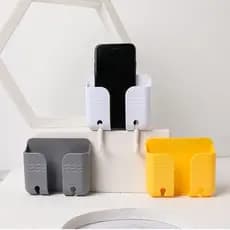 Suporte Multiuso De Parede Para Celular Controle Plástico Para Carregar Celular