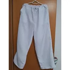 Calçolão Masculino de Ração /Branco, Preto, com bolso/ Com forro  Afro religiosa Plus size G1 G2 G3 G4