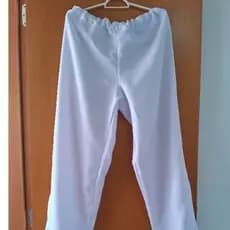 Calça SIMPLES Feminino/ Branco/Preto/de Ração/Simples com forro/ Umbanda  Candomblé Plus size afro religiosa