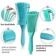Escova Polvo - para cabelos cacheados/ Escova Mágica - todos os tipo de cabelo