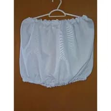 Singue de santo Branco/Tipo top/ Umbanda Candomblé Orixá Santo Axé