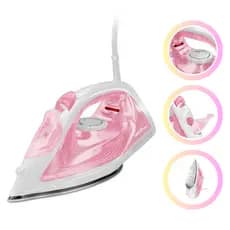 Ferro de Passar a Vapor Britânia Rosa Vapor Extra BFVE01A