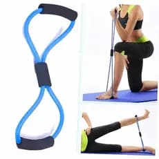 Elástico de Exercício em Formato 8 para Fitness e Yoga