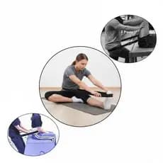 Fita Massageadora Mulligan Poliéster Preto 230cm Para Fisioterapia