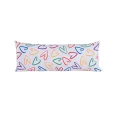 Fronha Travesseiro Corpo Fofuxão Coloris Micropercal 146x46cm sem Aba com Zíper