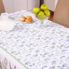 Toalha de Mesa Estampada 4|6|8| Lugares Toalha de Mesa Festiva Lavanda|Limão