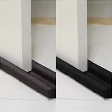 Veda Porta Impermeável Protetor de Porta 70 | 80 | 90 | 100cm Marrom ou Preto