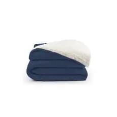Coberdrom King Nuvem, 230x280, Soft Sherpa, Dupla Face, Cobertor Grosso Toque Macio