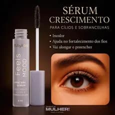 Ruby Rose Sérum Crescimento Cílios Sobrancelha Incolor Mascara Crescimento Fortalecimento Lançamento