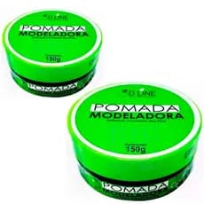 2un Pasta Modeladora de Cabelo Pomada Profissional 150g Controle Fios Alta Fixação Penteado