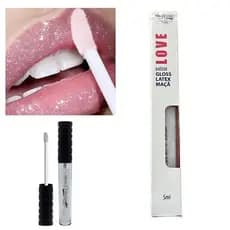 Lip Gloss Brilho Intenso Translúcido Maçã Nº14 Max Love Maça Brilhante Incolo Brilho Realçado