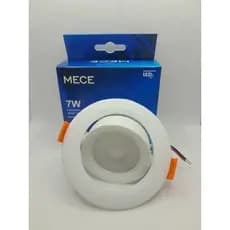 Spot para sanca 7watts redondo ranco frio