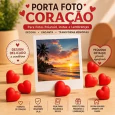 Porta Foto Coração para Polaroid Instax Mini Photo Card Kit 5 10 25 50 Decoração Presente