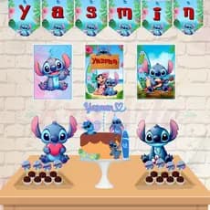 Kit Só um Bolinho – Tema Stitch/Stitch - Kit Personalizado/ Kit Pronto