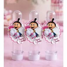 Kit Aplique 3D para Tubete/Agnes/Personalizado/Lembrancinha