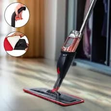 Mop Spray Rodo Esfregão Reservatorio Microfibra  Gatilho Aplicador Com Refil Multiuso Chão Vidros