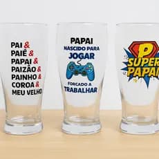 Copo Taça Personalizado para presente e lembrancinha de 350 ml 500ml