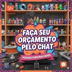 Crie Seu Mundo! Peças e Pedidos Personalizados em Impressão 3D! ✨