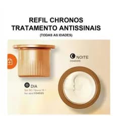 Refil Creme Antissinais Natura Chronos  Dia e/ou noite - 40g -TODAS AS IDADES