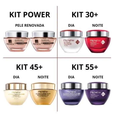 Avon Renew Platinum Dia FPS 25 50g Creme Facial Antissinais Firmador Anti-idade Original Pele Madura