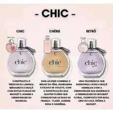 Colônia Desodorante Chic 95ml - Todas as fragrancias