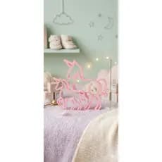 Unicórnio Decorativo Nicho Prateleira Quarto Menina Bebê Minimalista Delicado