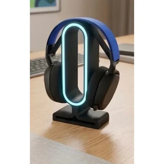 Suporte de Mesa para Fone de Ouvido Headset Gamer Universal Elegante Cores