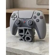 Suporte Controle Gamer Ps5 para Mesa Designer Icones Cores