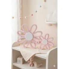 Flor Decorativa Nicho Prateleira Quarto Infantil Margarida Delicada