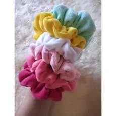 xuxinhas, kit scrunchie de veludo(plush) cores do momento.