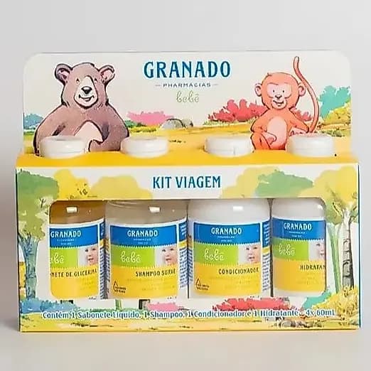 Kit Miniaturas 60ml Bebê Tradicional - Granado
