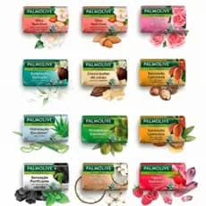 Kit 12 Sabonetes Palmolive 85g Sortidos – Hidratação | Ação Suave | Fragrâncias Variadas