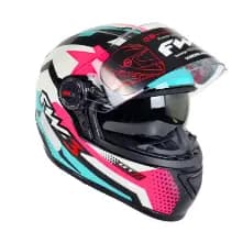 Capacete FW3 Gtx Super Rosa Com Óculos Interno