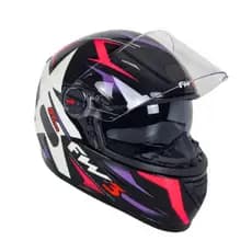 Capacete FW3 GTX Star Lilas Com Rosa
