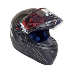 Capacete FW3 GT2 Preto Com Grafite